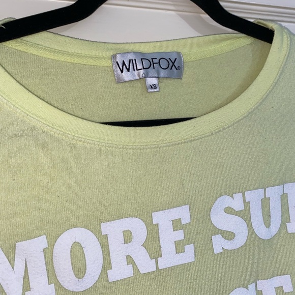 WILDFOX More Sun Please Sweatshirt - Picture 3 of 4